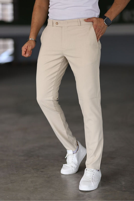 Werner | Chinos Slim Fit Beige Hose