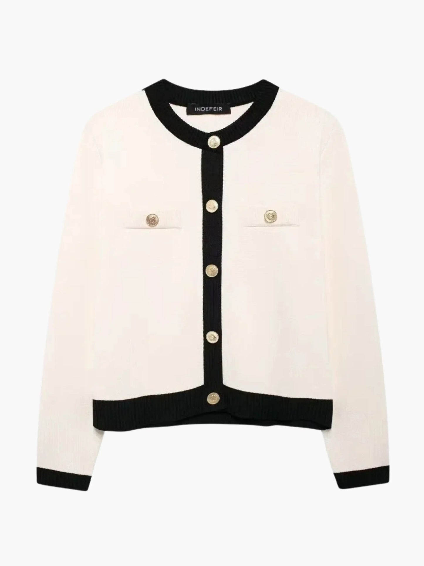 Kristina | Strickjacke mit Knopfleiste