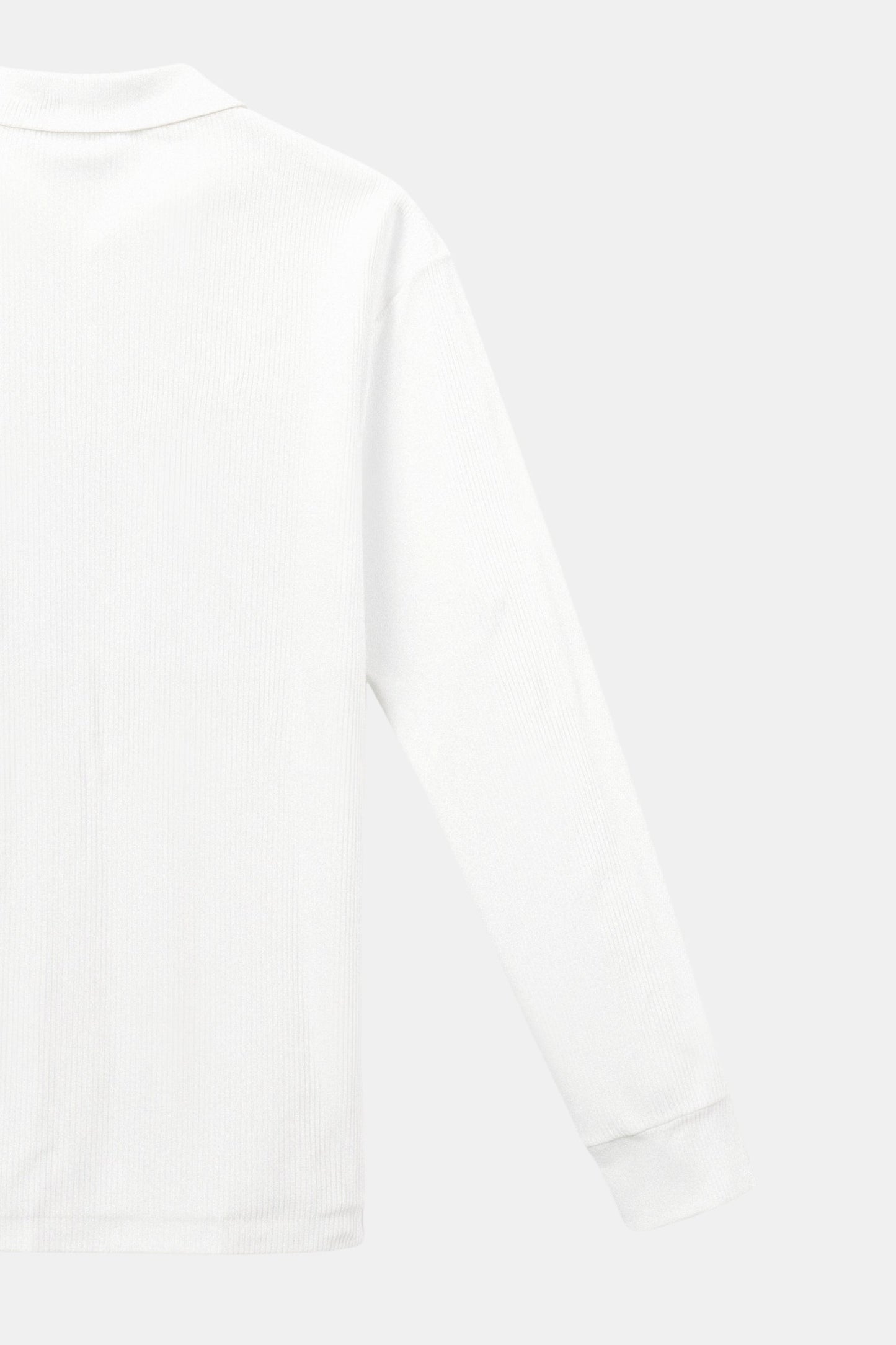 Langärmliges Poloshirt