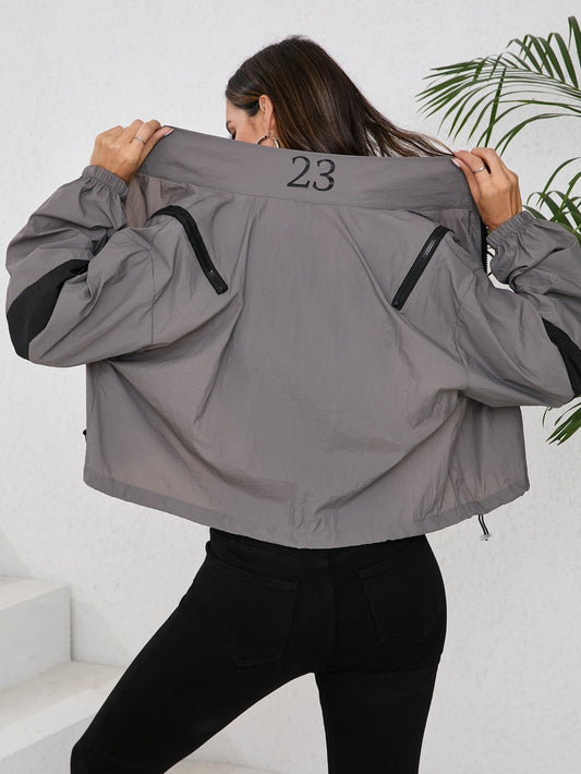 Gudula | Sportliche Windbreaker Jacke