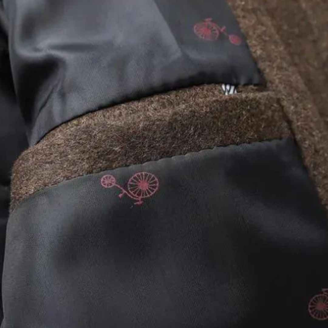 Hampus | Herren Wollmantel mit Stehkragen