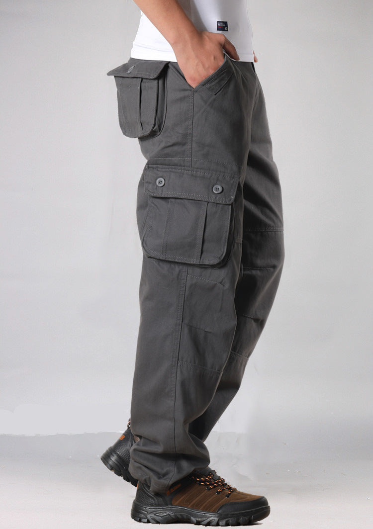 Cargo Hose mit Mehrfachtaschen im lässigen Outdoor-Stil