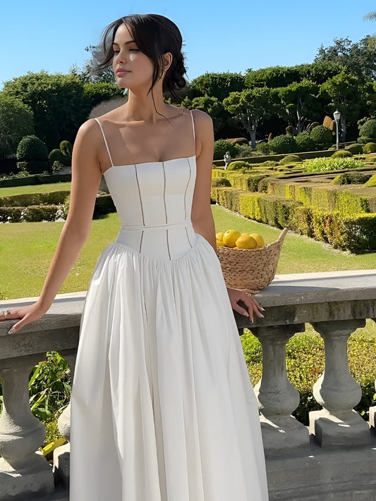 Abigail | Elegantes Midi-Sommerkleid für besondere Anlässe