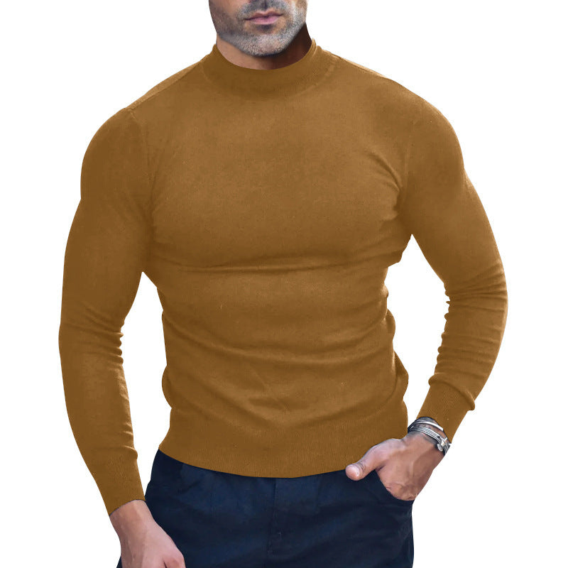 Feinstrick Rollkragenpullover für stilvolle Outfits – Eleganter Slim Fit Pullover