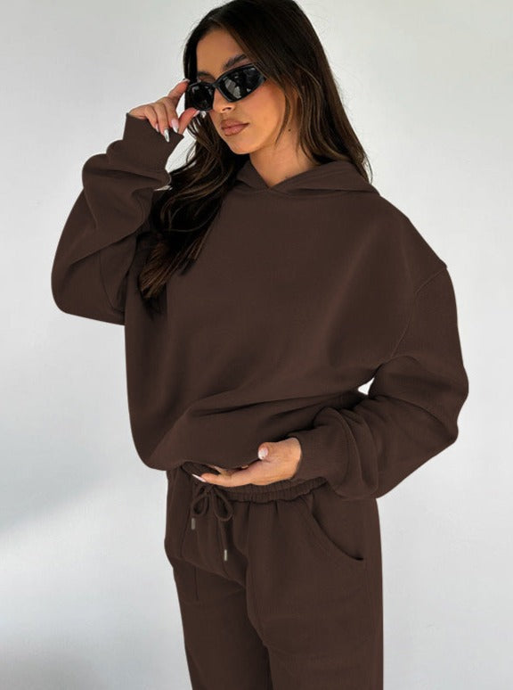 Theresia | Oversized Hoodie- und Jogger-Set für Damen