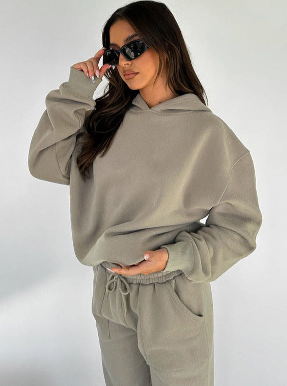 Madlen | Oversized Hoodie- und Jogger-Set für Damen