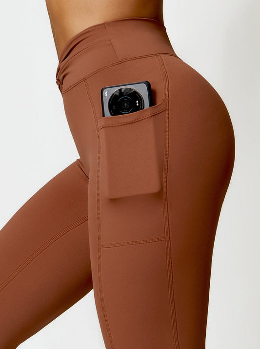 Serafina | High-Waist Schlagleggings mit figurformendem Schnitt