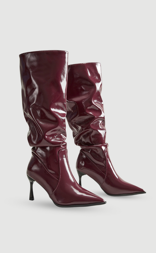 Pauline | High Heel Knie Stiefel