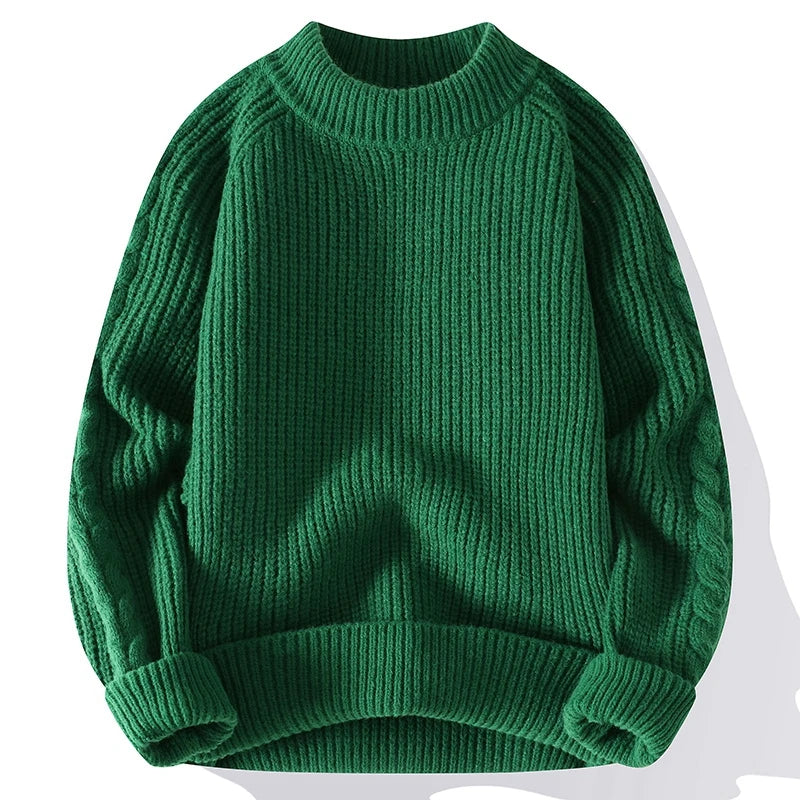 Elliot | klassischen Grobstrickpullover