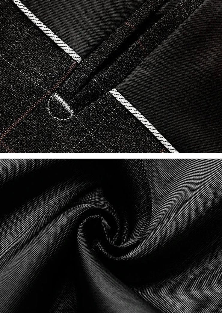 Gianni | Schwarzer Karo-Blazer
