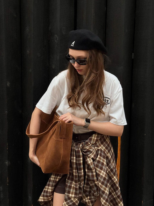 Lesley | Schultertasche aus Kunstleder