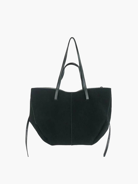 Pauline | Geräumige Damen-Shopper-Tasche aus Wildleder