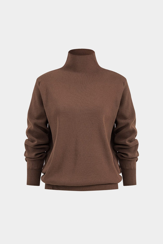 Elara | Elegantes Strick-Set mit Cape & Wide-Leg-Hose