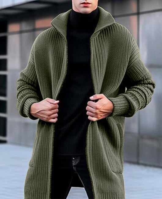 Peder | Lange Strickjacke