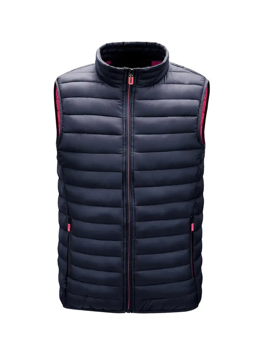 Miles | Lightweight Bodywarmer Stehkragen Herren-Steppweste