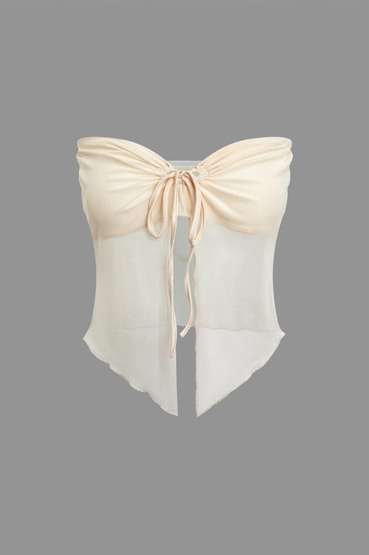 Brianna | Zweiteiler-Set mit Bandeau-Top & Maxirock