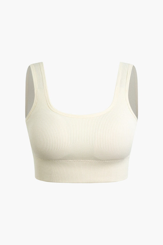 Elaine | Nahtloses Sport-Set mit Crop-Top & Yoga-Shorts