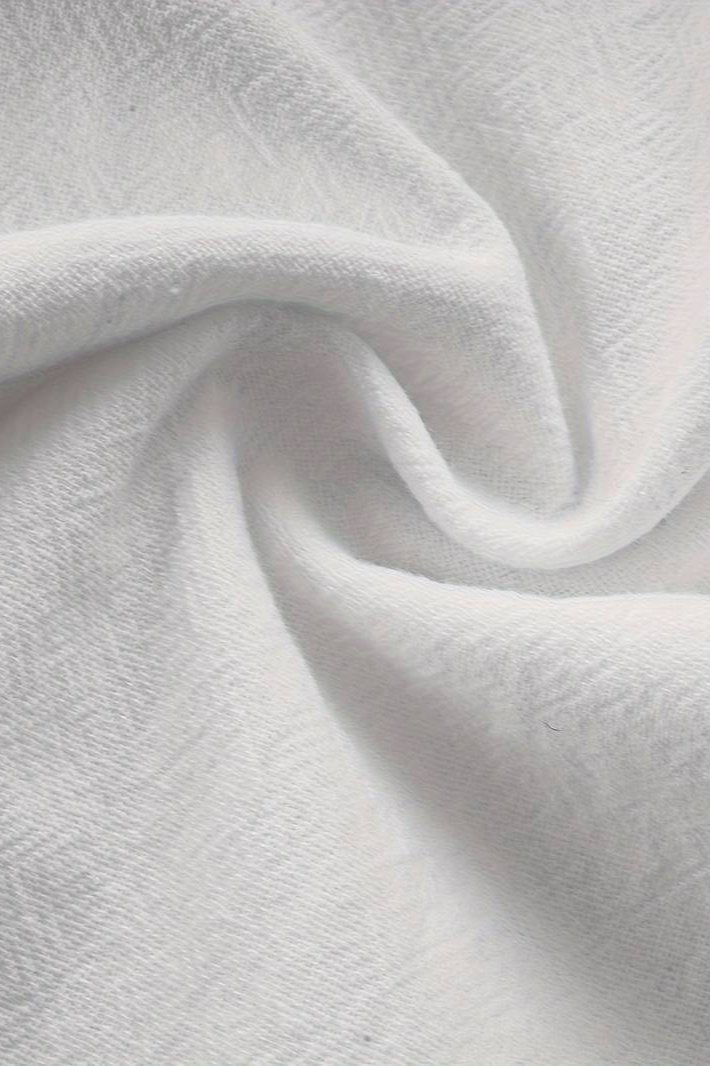 Herren-Loungebundhose in Weiß – Komfort trifft Minimalismus