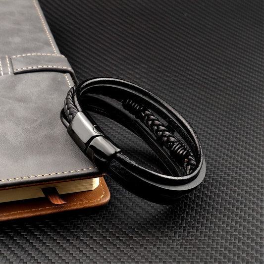 Nolan - Elegantes schwarzes Kreuzband für den modernen Mann