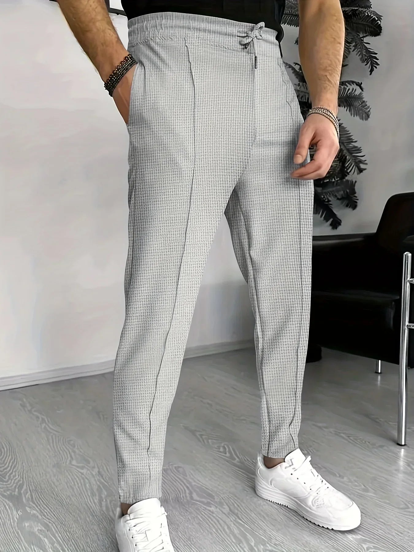 Christoph | Stilvolle karierte Slim-Fit-Hose