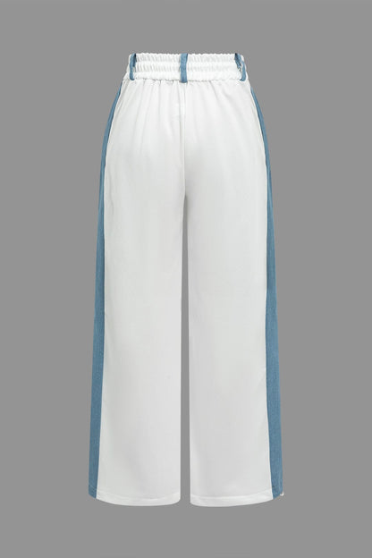 Hope | Sportliches Zweiteiler-Set mit Denim-Details