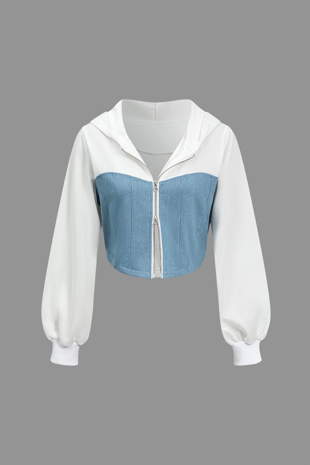 Hope | Sportliches Zweiteiler-Set mit Denim-Details