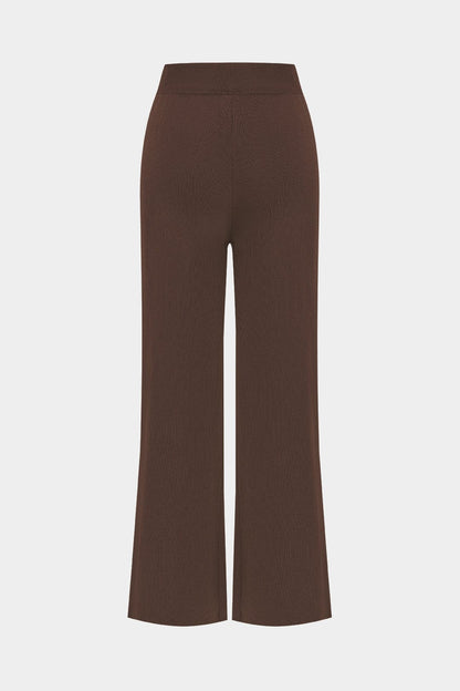 Luanne | Elegantes Dreiteiliges Set aus Geripptem Strick