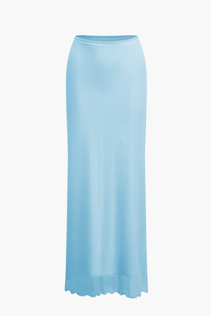 Brianna | Zweiteiler-Set mit Bandeau-Top & Maxirock