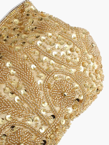 Adina | Vintage-inspirierte, bestickte Handtasche