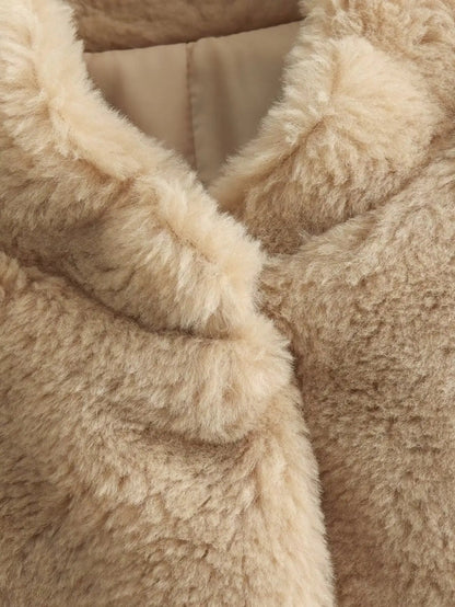 Teddy | Weiche Teddybär-Jacke für Damen