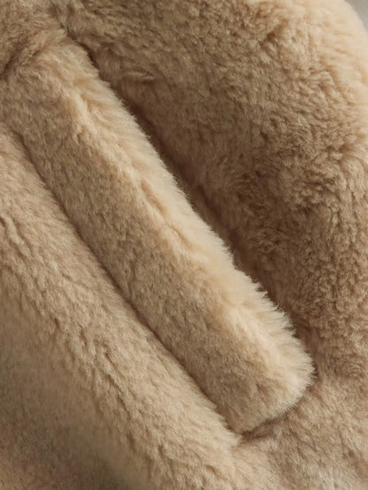 Teddy | Weiche Teddybär-Jacke für Damen