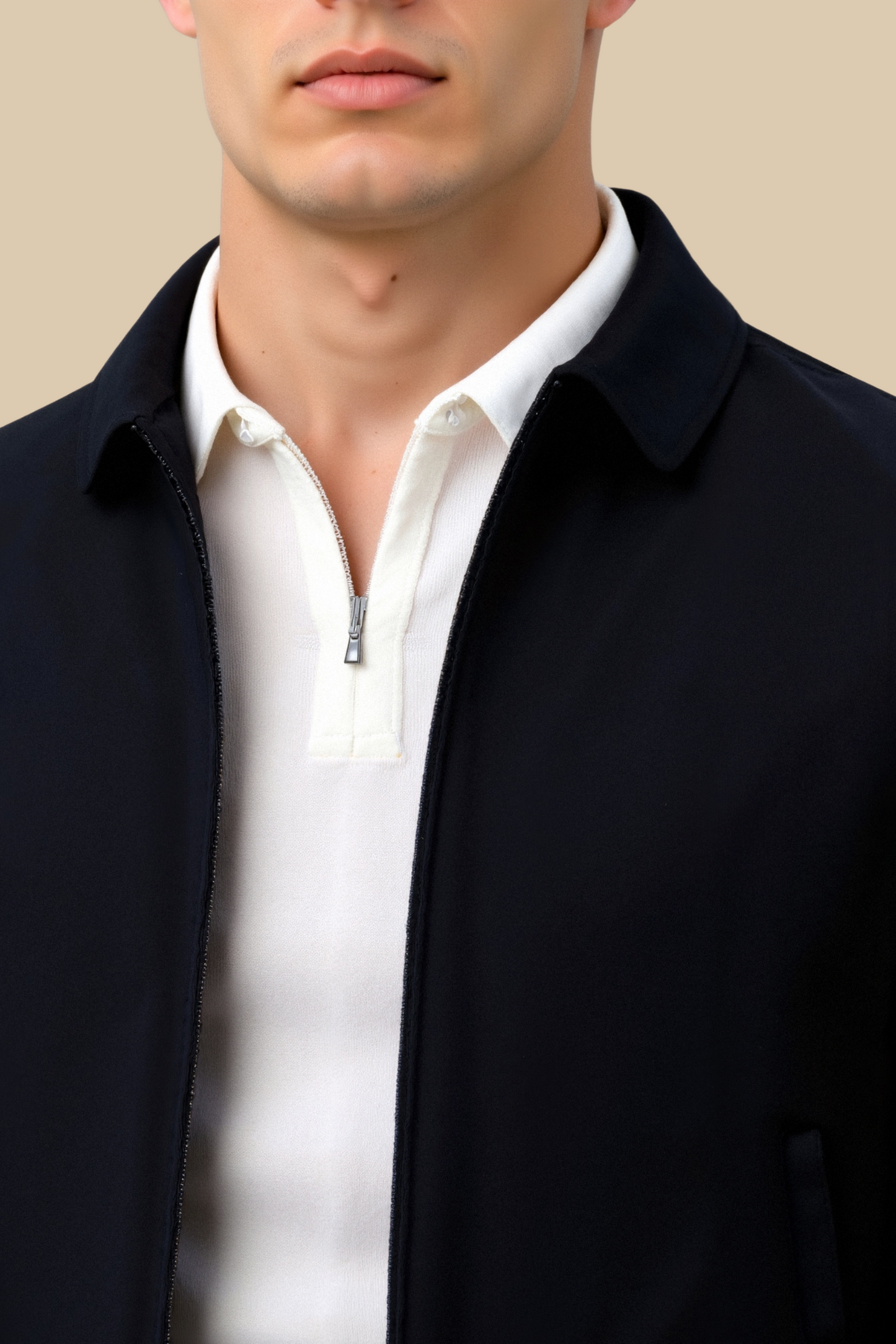 Enzo | Elegante Herrenjacke in Schwarz