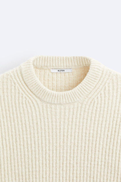 Klassischer Grobstrickpullover für maximalen Komfort
