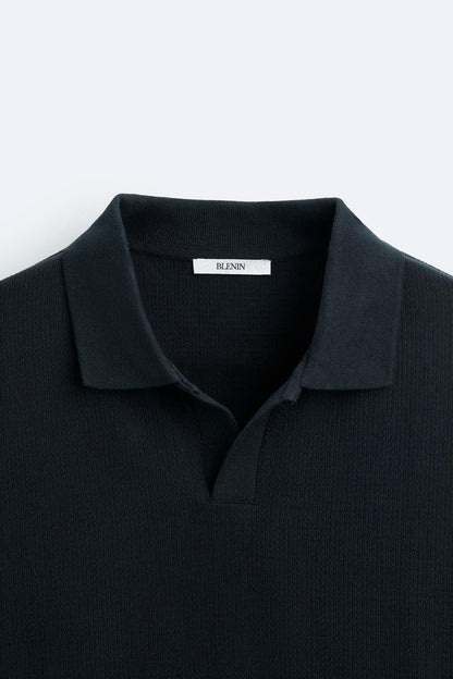 Beiger Pullover mit Polokragen – Lässiger Stil mit Eleganz