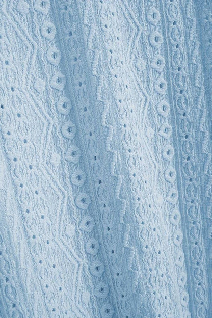 Luftiges Häkelhemd mit Kurzarm