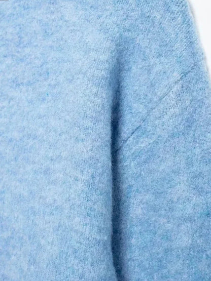 Milena | Verkürzter Strick-Cardigan mit Knopfleisten-Design