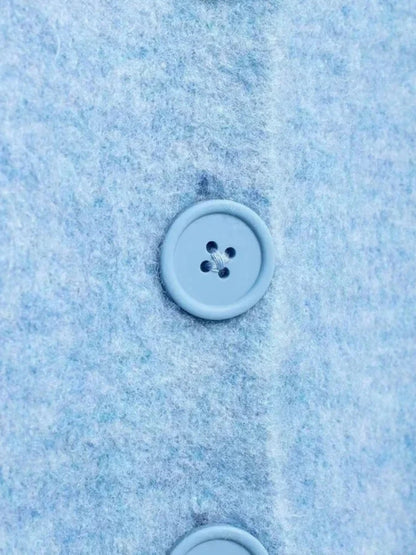 Milena | Verkürzter Strick-Cardigan mit Knopfleisten-Design