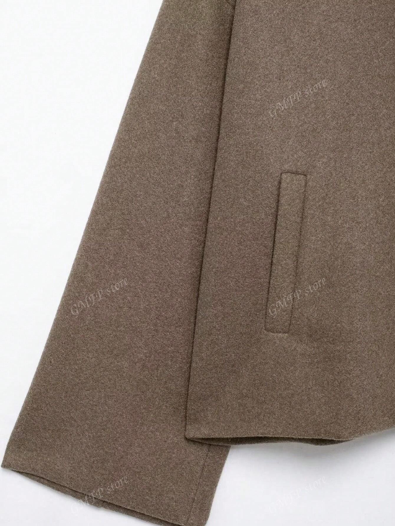 Cropped Wolljacke mit Knopfleiste – Zeitlos, Parisian & Herbstready