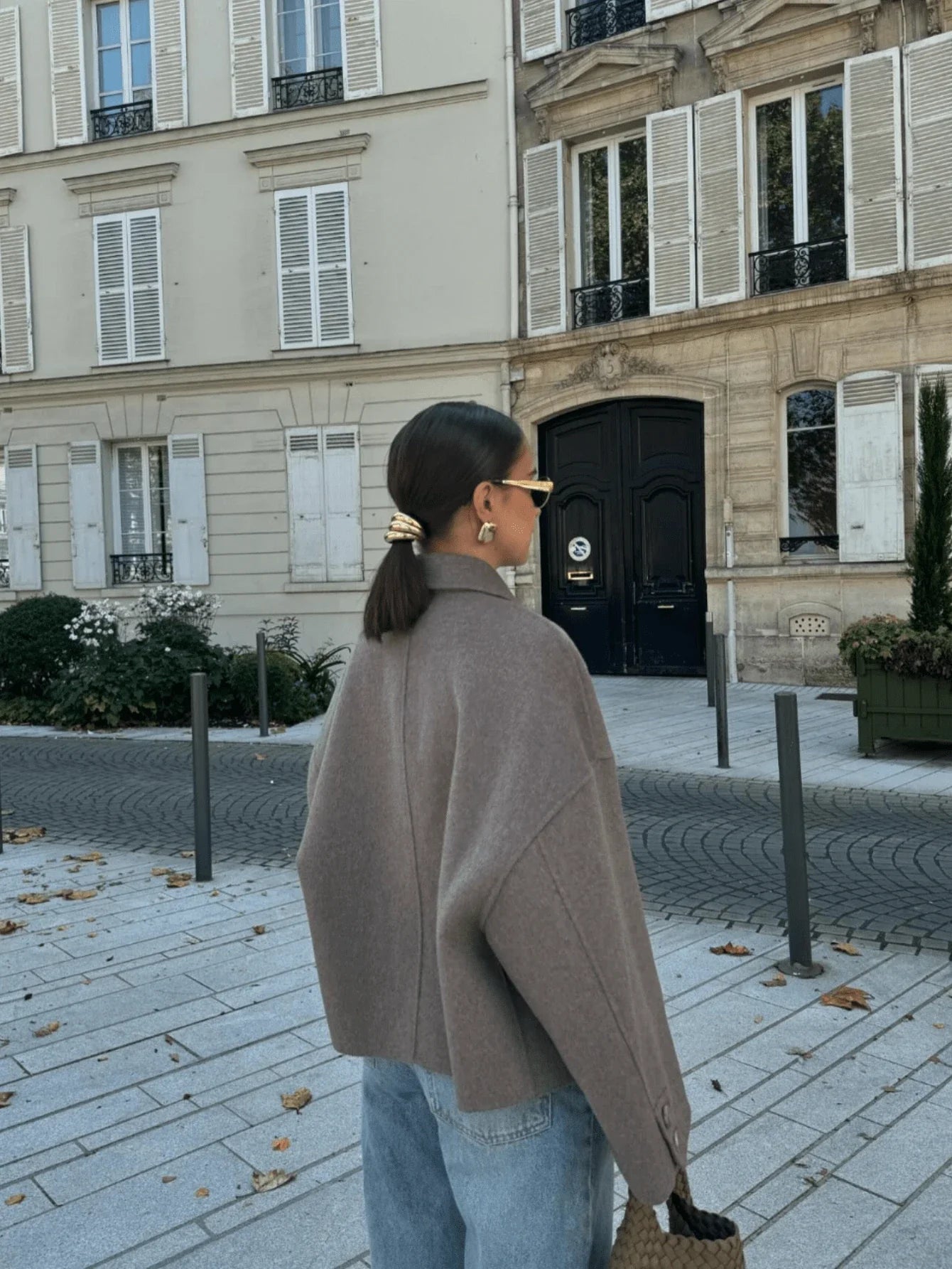 Cropped Wolljacke mit Knopfleiste – Zeitlos, Parisian & Herbstready