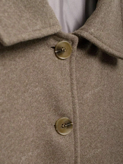 Cropped Wolljacke mit Knopfleiste – Zeitlos, Parisian & Herbstready