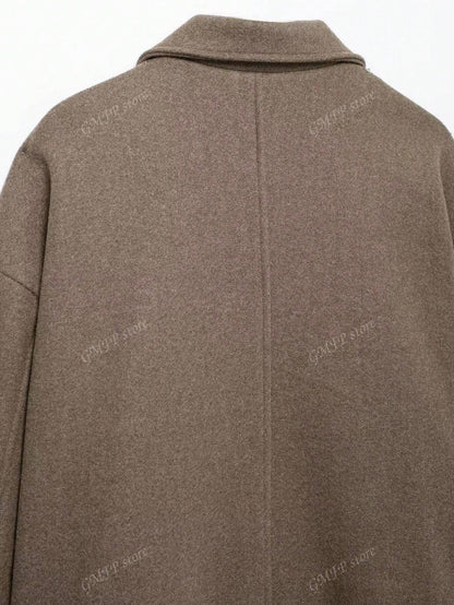 Cropped Wolljacke mit Knopfleiste – Zeitlos, Parisian & Herbstready