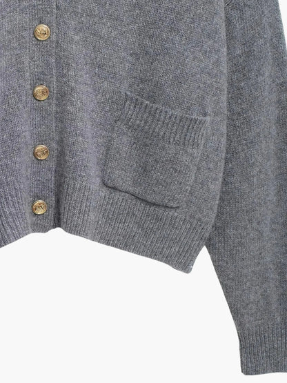 Leona | Strickjacke mit V-Ausschnitt