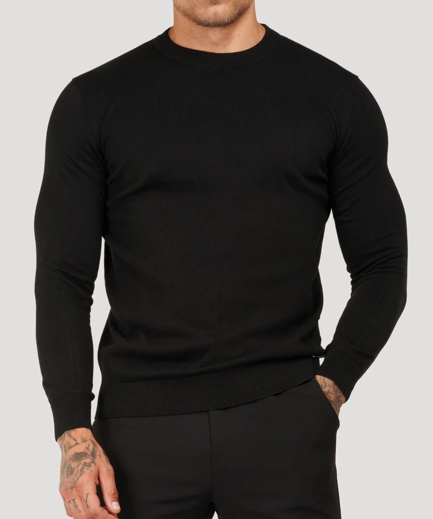 Feinstrick Rollkragenpullover für stilvolle Outfits – Eleganter Slim Fit Pullover