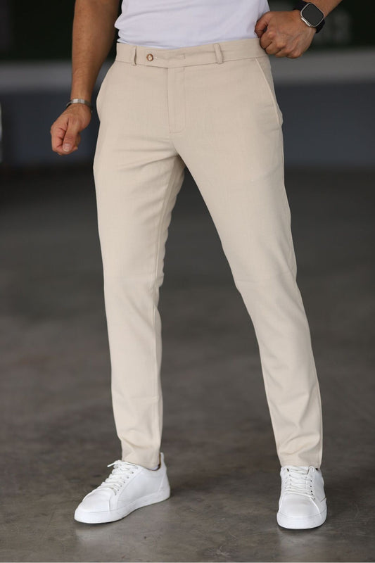 Werner | Chinos Slim Fit Beige Hose