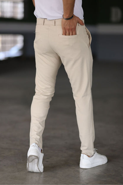 Werner | Chinos Slim Fit Beige Hose