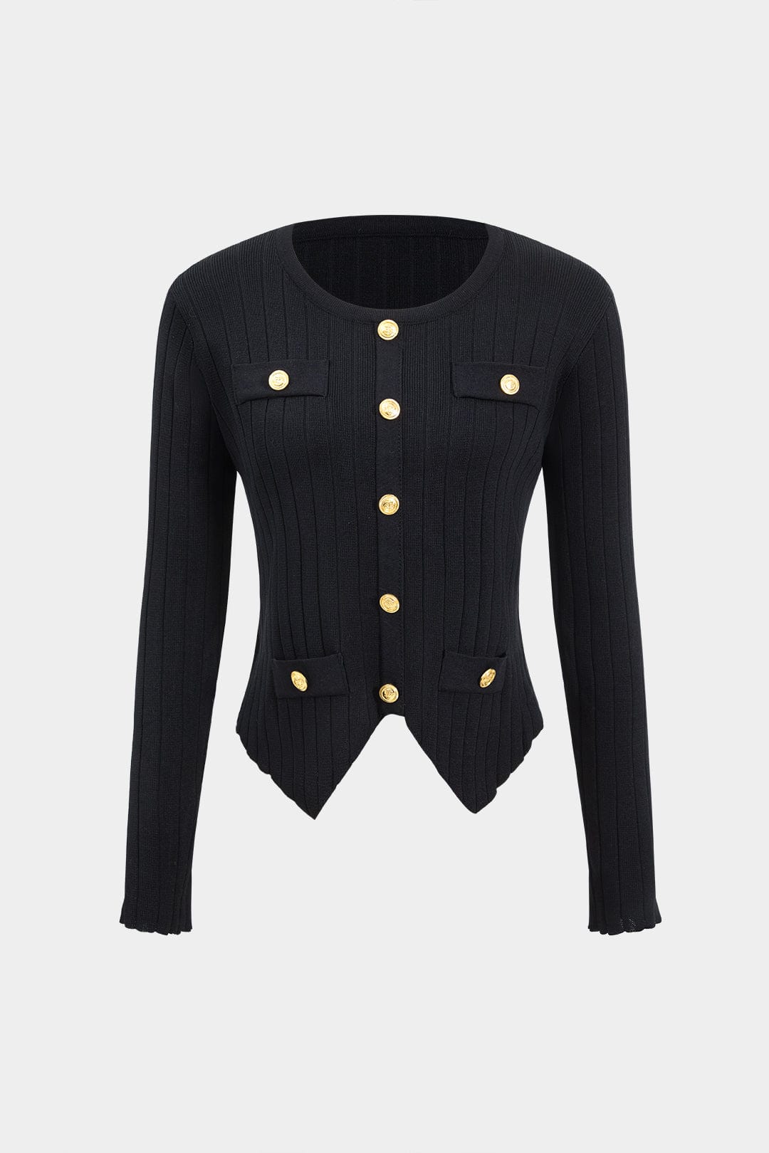 Diana | Elegantes Zweiteiler-Set mit Strickjacke & Wide-Leg-Hose