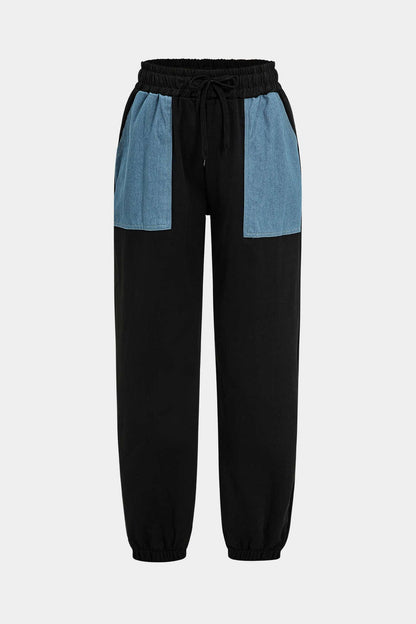 Irish | Sportliches Zweiteiler-Set mit Denim-Details