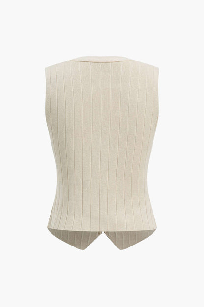 Estelle | Strick-Set mit Blazer, Weste & Midirock