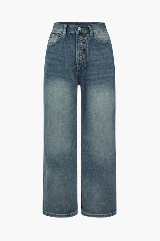 Mirjam | Vintage Button Fly Jeans