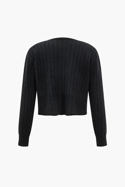 Kerstin | Elegantes Strick-Zweiteiler-Set mit Cardigan & Kleid